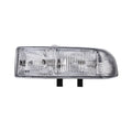 LH HEADLAMP ASSY COMPOSITE; W/BRIGHT BEZEL; S10 9804
