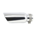 Stainless Steel Exhaust Tip 14 Inch Inlet Size: 3 1/2 Inch Outlet Size: 5.0 Inch Polished Stainless Steel Go Rhino