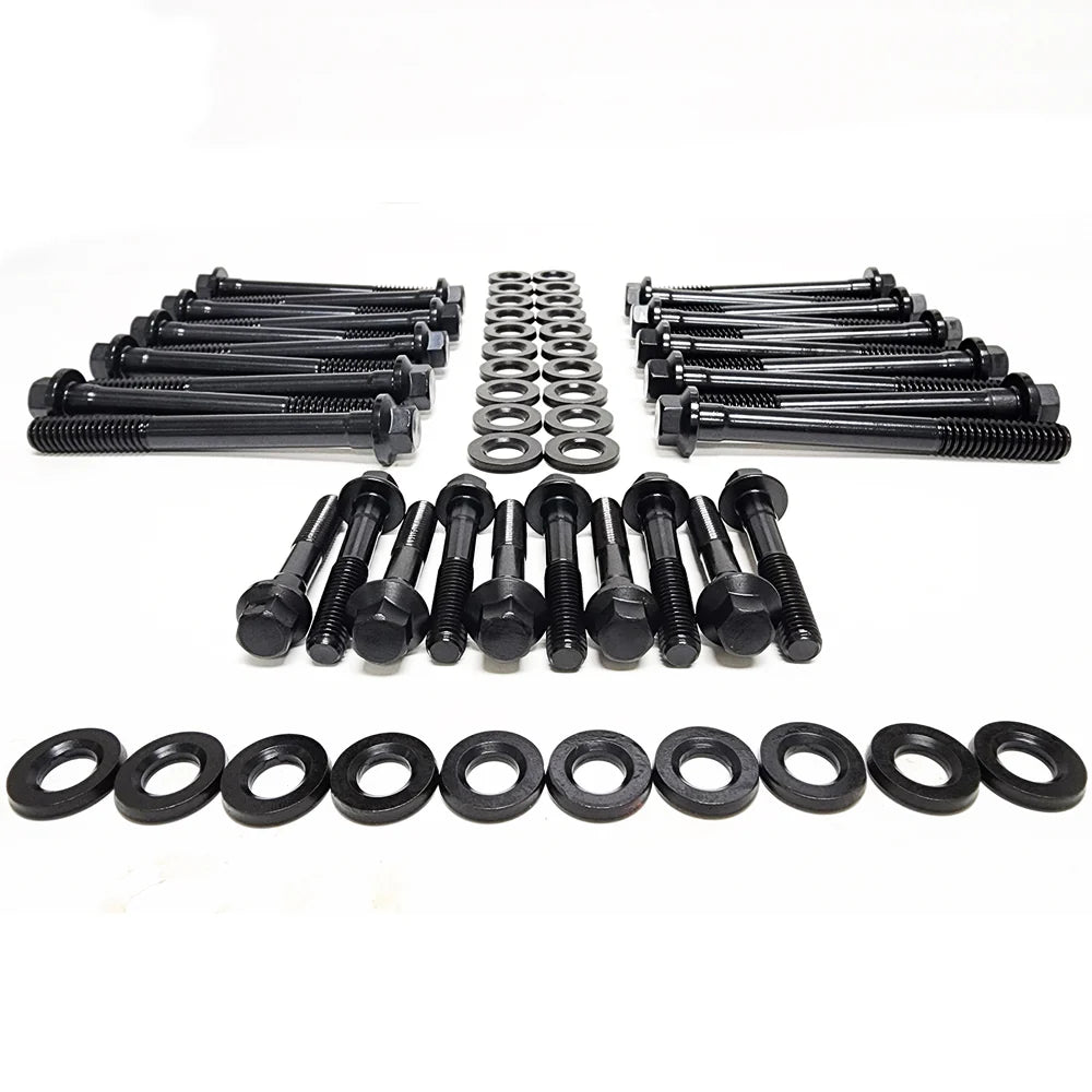 BOLT KIT, CYLINDER HEAD, GM CHEVY,