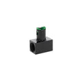 Aeromotive Fitting - Tee - 2x AN-08 Port - 3/8 Quick Connect