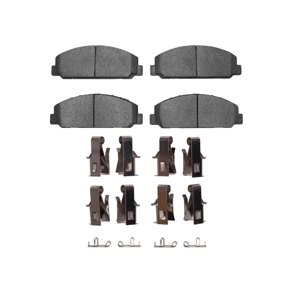 R1 99-24 Chevrolet W5500 Tiltmaster Front/Rear Ceramic Pads & Hardware Kit