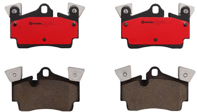 Brembo 07-15 Q7/03-06 Porsche Cayenne/04-10 VW Touareg Rear Premium NAO Ceramic OE Equivalent Pad