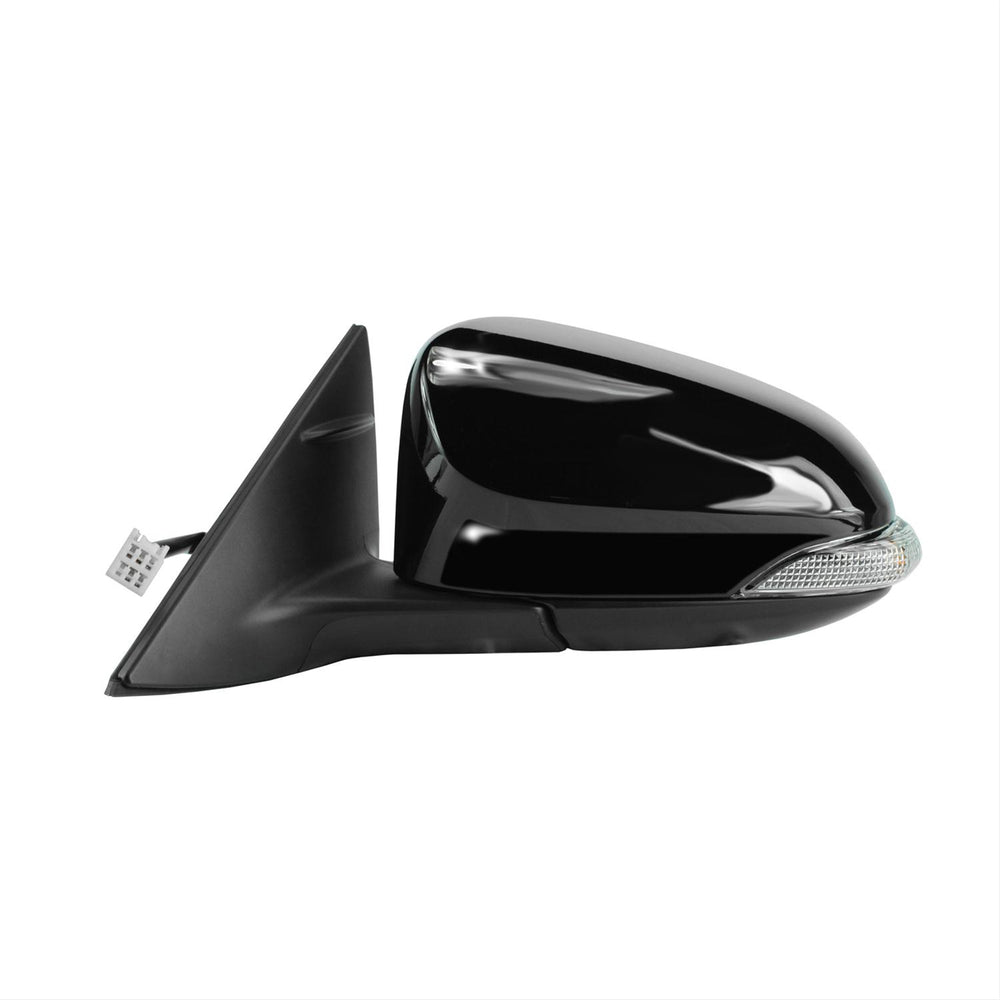 1214 TOYOTA CAMRY SEDAN BLACK W/PTM COVER (W/OUT TURN SIGNAL & BLIND SPOT DET