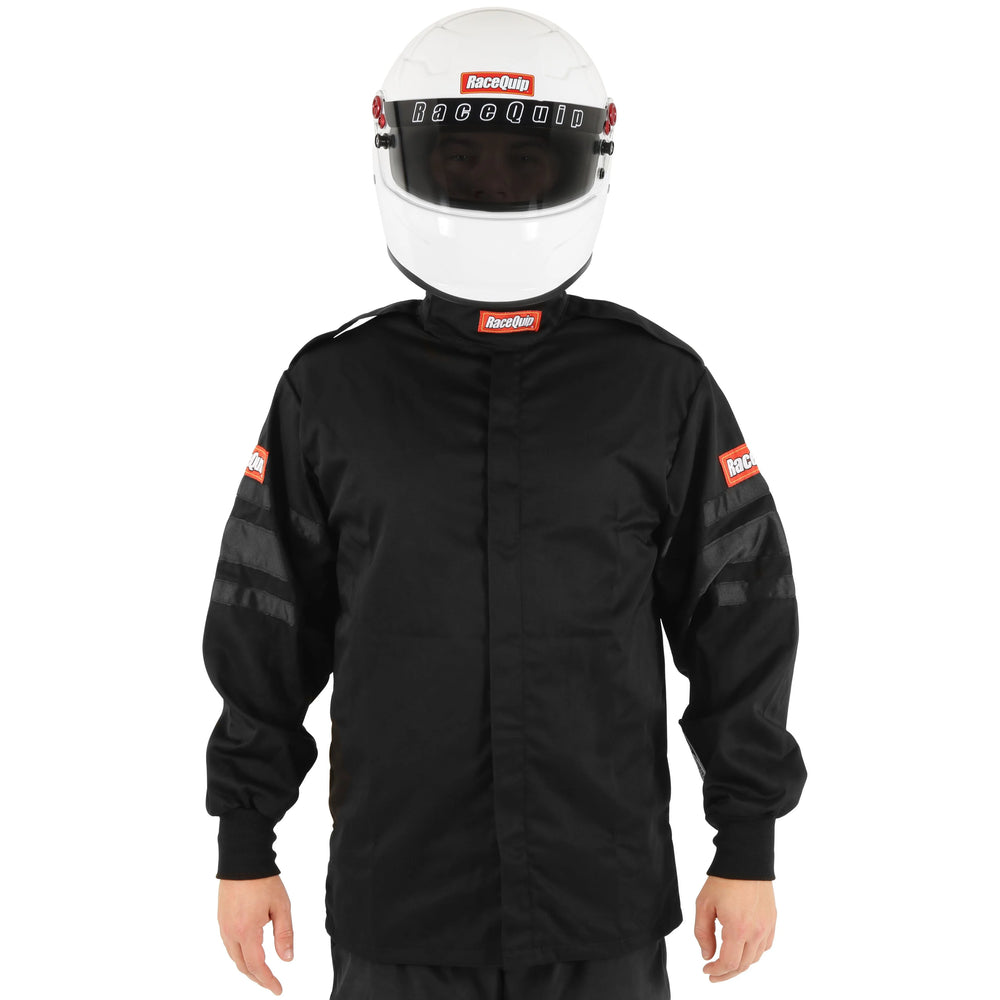 Black Jacket Single Layr Medium