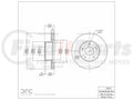 DFC 04-04 Pontiac GTO Front Brake Rotor