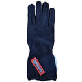 RaceQuip 356 Series 2 Layer Nomex Outseam Race Gloves SFI 3.3 / 5 All Black Large