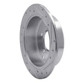 DFC 01-16 Hyundai Santa Fe Rear Left Drilled & Slotted Silver Brake Rotor