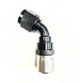 Fragola -12AN Male Rad. Fitting x 190 Degree Sport Crimp Hose End