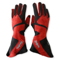 RaceQuip SFI-5 Red/Black XL Long Angle Cut Glove