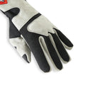 RaceQuip SFI-5 Gray/Black Large Long Angle Cut Glove