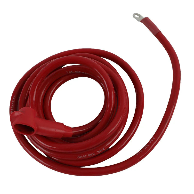 ALT CHARGE WIRE 2G 10 FT 5/16 & 1/4 EYELET