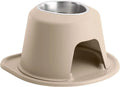 WeatherTech Pet Feeding System Single High 32oz 8in. Stainless Bowl - Light Grey