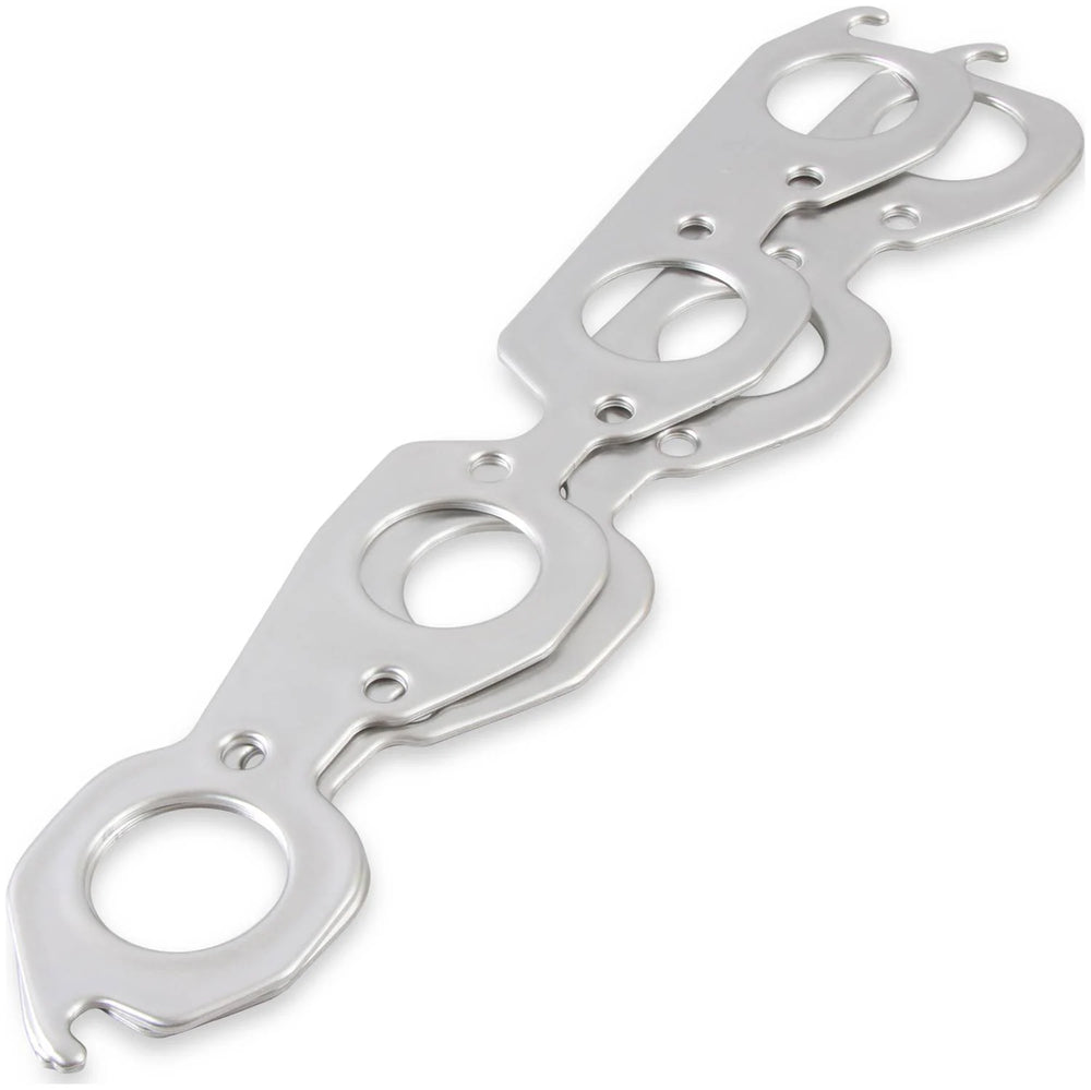 Header Gaskets Aluminum-Layered 396-454 Chevrolet Big Block Mark Iv 1965-90 Flowtech Dead Soft Layered Aluminum Material Round Ports FlowTech