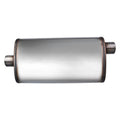 5.00INX11.00INX22.00IN CENTER/OFFSET FLOW II SS MUFFLER 3.00IN ID / 3.00IN OD