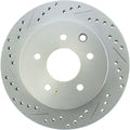 StopTech Select Sport Nissan Slotted and Drilled Right Rear Rotor