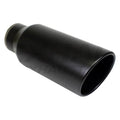 BLACK POWDER COATED 7.00 IN X 15.00 IN ROLLED SLANT ID 4.00 IN