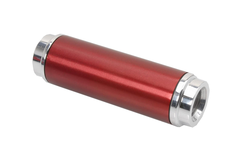 JET Fuel Filter Assembly 10 micron cellulose filter Red