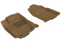 3D MAXpider 2013-2018 Toyota RAV4/RAV4 Hybrid Kagu 1st Row Floormat - Tan