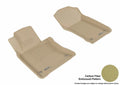 3D MAXpider 2017-2019 Infiniti Q60 Kagu 1st Row Floormat - Tan