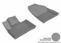 3D MAXpider 2016-2020 Kia Sorento Kagu 1st Row Floormat - Gray