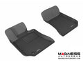 3D MAXpider 2010-2012 Mercedes-Benz E-Class Coupe C207 Kagu 1st Row Floormat - Black