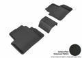 3D MAXpider 16-20 Honda Civic Kagu 2nd Row Floormats - Black