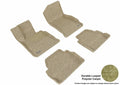 3D CLASSIC FLOOR MAT 2 ROW SET TAN