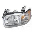 LH HEADLAMP LENS/HOUSING FORD ESCAPE 20012004