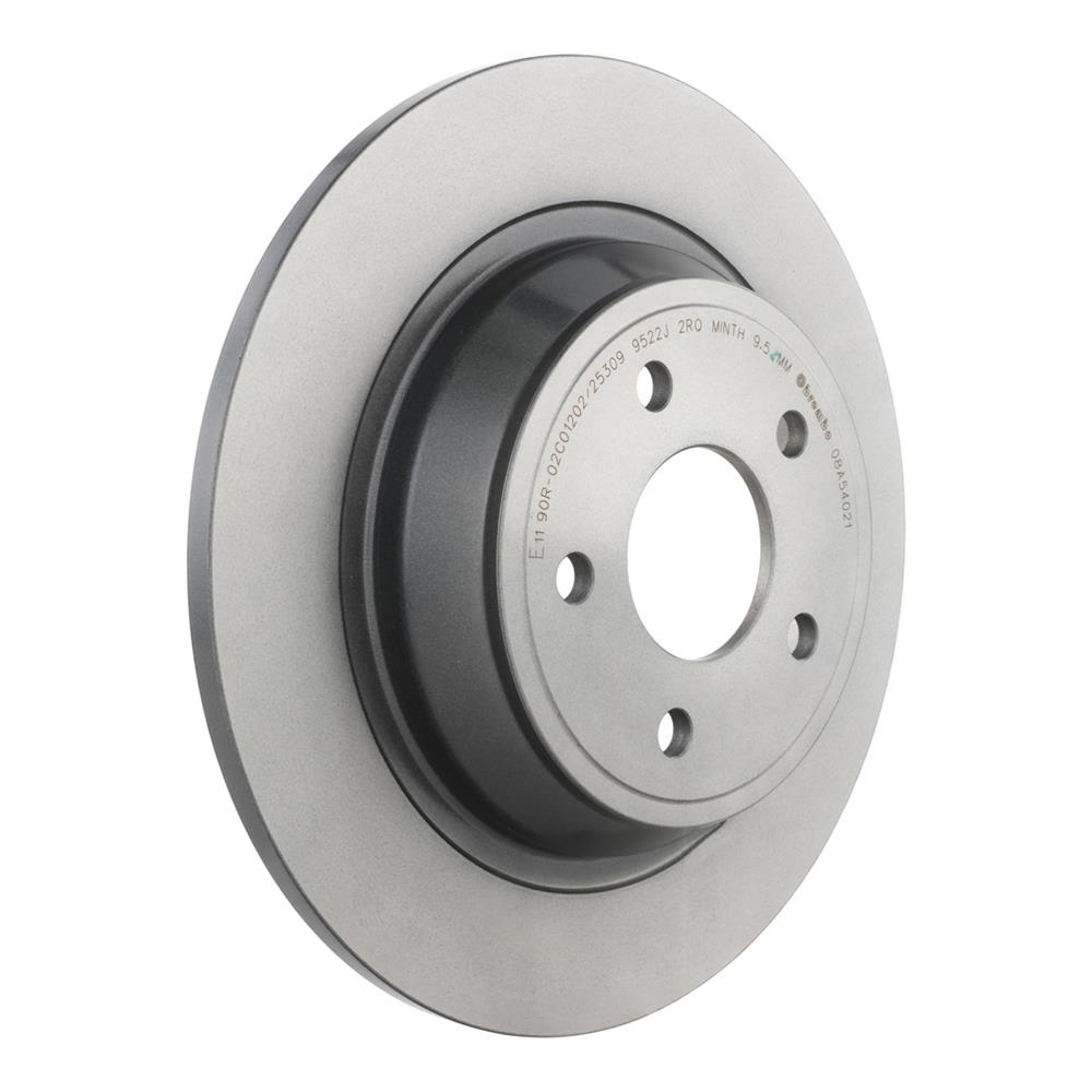 Brembo 13-20 Ford Fusion/13-16 Lincoln MKZ Rear Premium UV Coated OE Equivalent Rotor