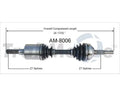 NEW CV AXLE