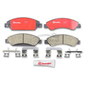 Brembo 2007 Cadillac Escalade Premium NAO Ceramic OE Equivalent Pad - Front