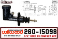 Wilwood GS Integral Master Cylinder - .750in Bore