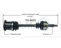 NEW CV AXLE