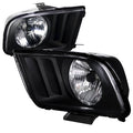 EURO HEADLIGHT BLACK HOUSING