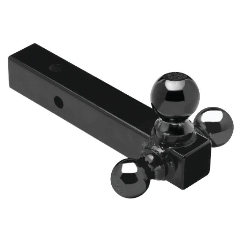 TITAN 1 7/8IN & 2IN & 2 5/16 TRIBALL BLACK BALLS HOLLOW SHANK BALL MOUNT