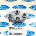 4 Way Diamond Bulkhead #8 and #10 O-Ring