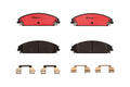 Brembo 06-11 Dodge Charger/09-11 Challenger/ 2005 Chrysler 300 Premium NAO Ceramic OE Equivalent Pad