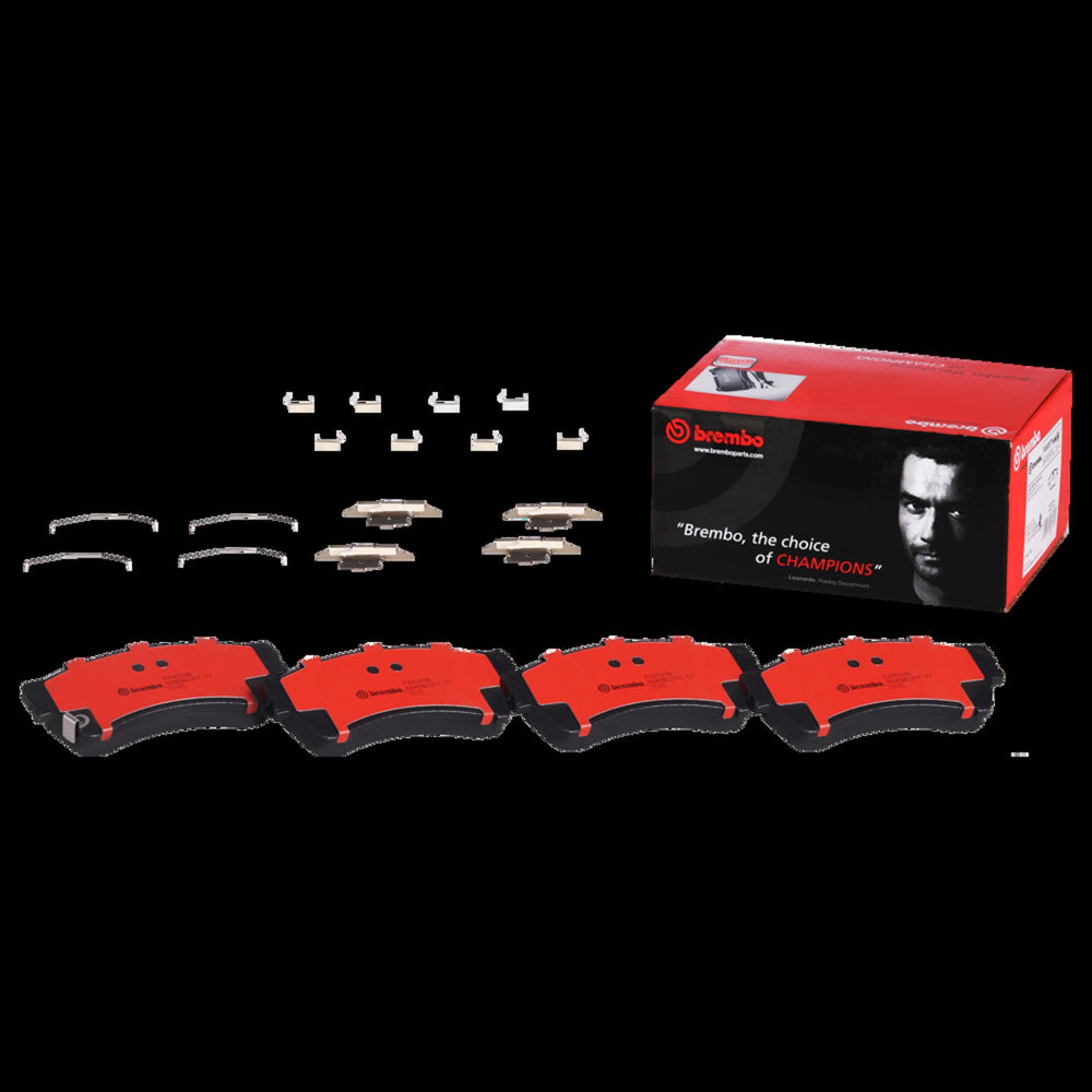 Brembo 06-12 Ford Fusion/07-12 Lincoln MKZ Front Premium NAO Ceramic OE Equivalent Pad