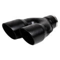 HIPOLISHED 409SS HOGLEG DUAL EXHAUST TIP 3IN ID PASSENGER SIDE