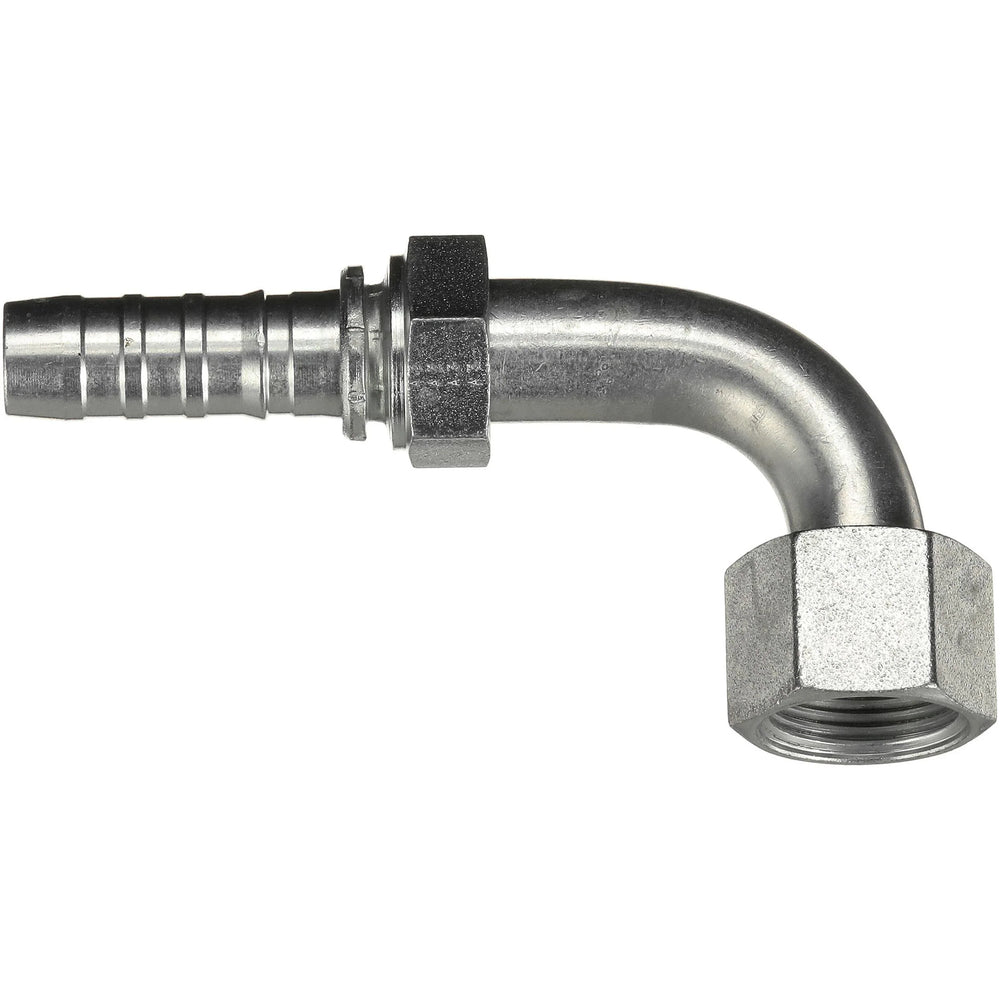 FEMALE FLAT-FACE O-RING SWIVEL - 90