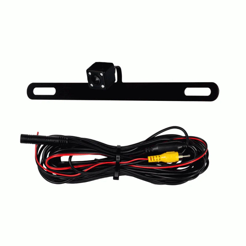 BEHIND LICENSE PLATE CAMERA WITH IR