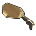 MOTORCYCLE MIRROR KITULTRA BLACK ON CHROME