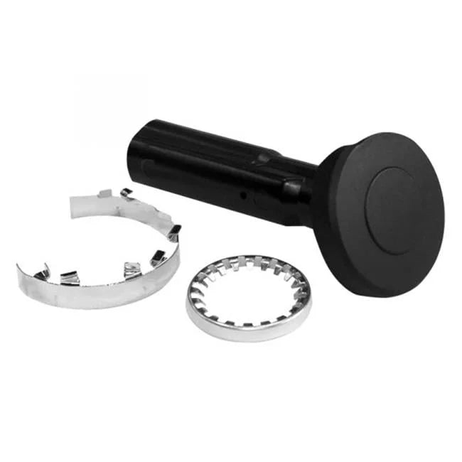 SPARE TIRE CARRIER LOCK TUBE AND COVER W/RETAINER; SILVERADO/SIERRA 1418