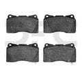 DFC 17-25 Honda Civic Hatchback Front 5000 Advanced Low Metallic Brake Pads and Hardware Kit