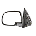 9902 GM SILVERADO/SIERRA LH POWER FOLDAWAY OE MIRROR TEXTURED BLACK CHROME COVER