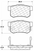 Stoptech ST TRUCK SUV BRAKE PADS Rear Acura Honda Isuzu CL CR-V Element Legend Oasis Odysse