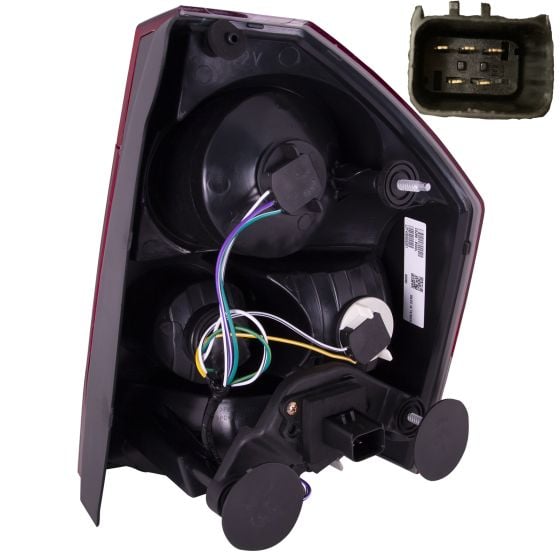RH TAILLAMP LENS/HOUSING; 2.7L|3.5L; COMBINATION LAMP ASSY; 300 1010