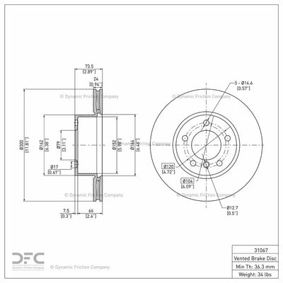 DFC auto part