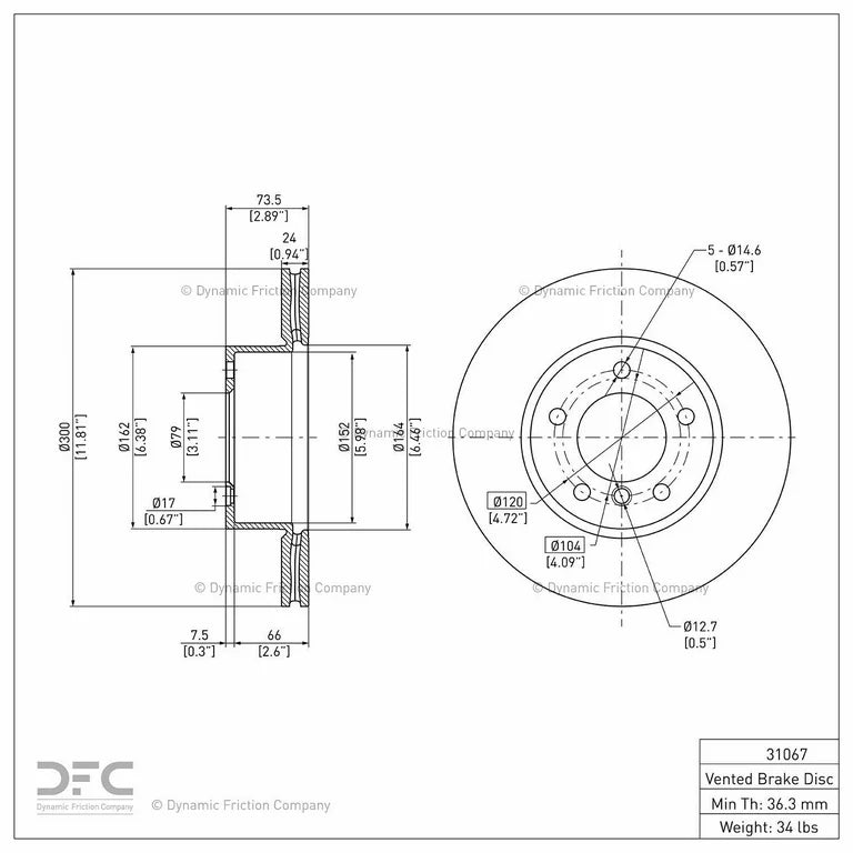 DFC auto part