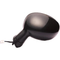 0612 MAZDA MX5 MIATA LH POWER FOLDAWAY OE MIRROR BLACK PTM